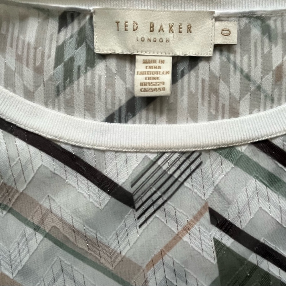 NWOT Ted Baker Vilanta Everglade Burnout  Top Sweater Pullover Bohemian - Picture 6 of 10